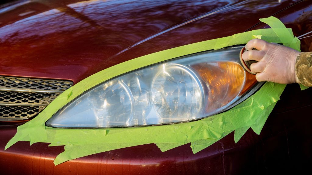 自分でヘッドライトの黄ばみ取りをする方法